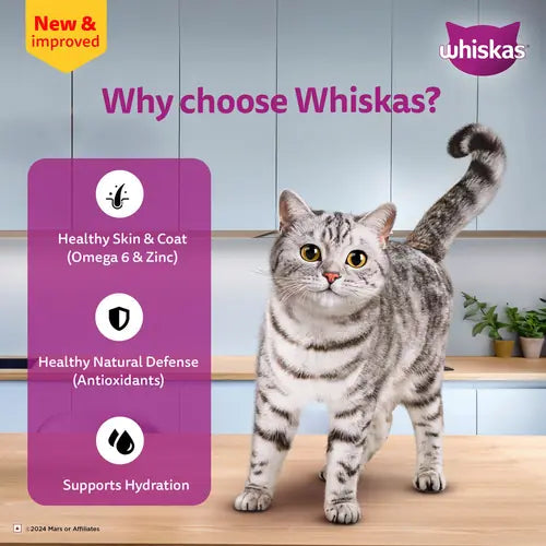 Whiskas Tuna in Jelly Adult Cat Wet Food