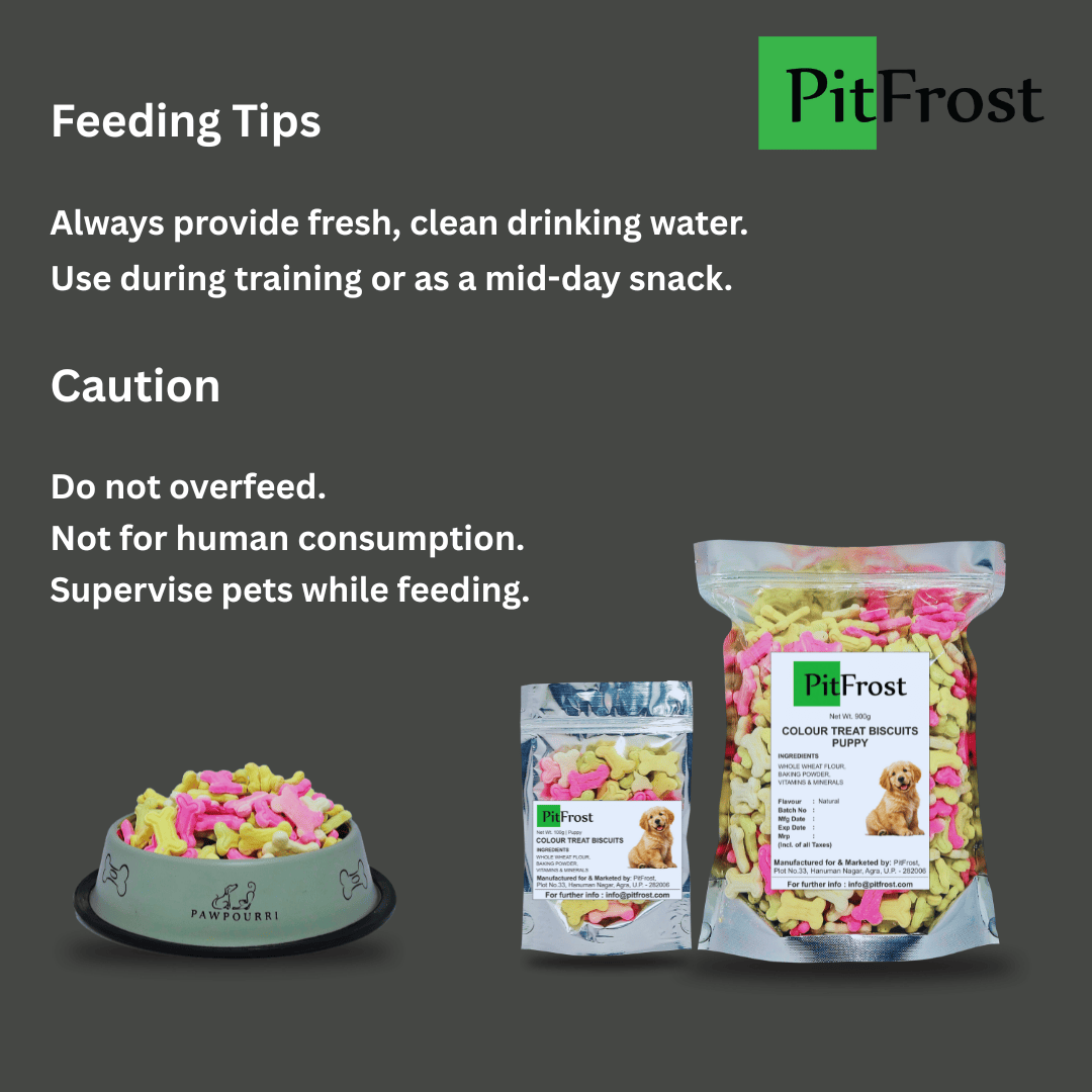 PitFrost Colour Treat Biscuits Puppy