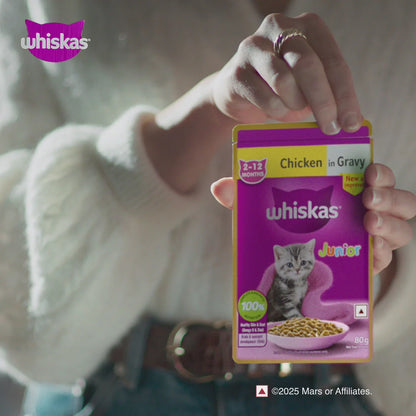 Whiskas Chicken in Gravy Kitten Wet Food