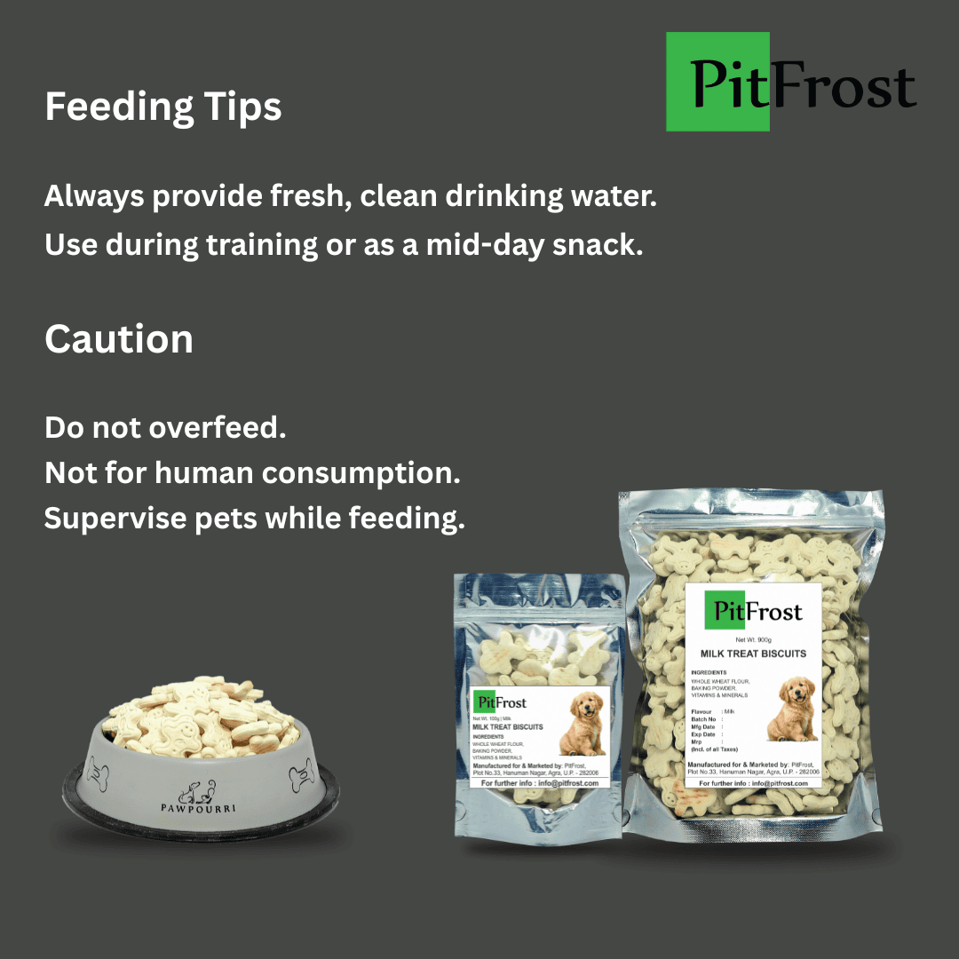 PitFrost Milk Treat Biscuits