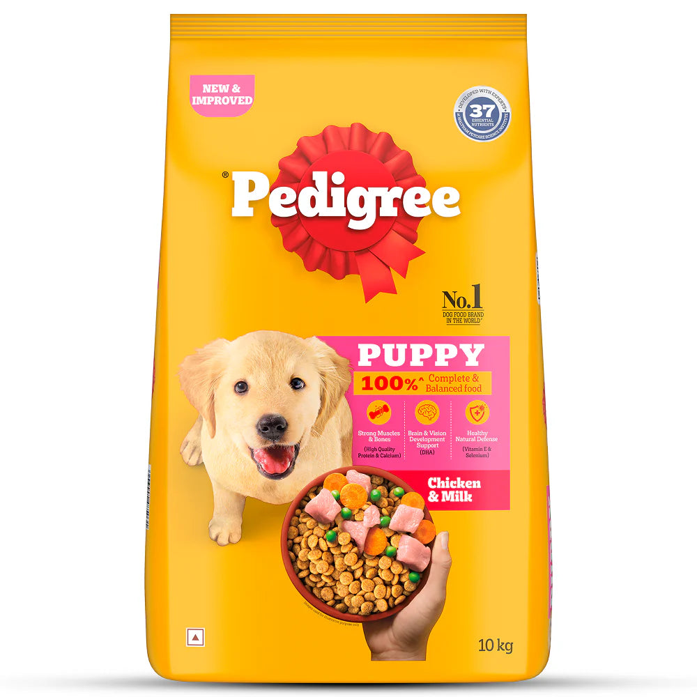 Pedigree Chicken and Milk Puppy Dog Dry Food (Agra)