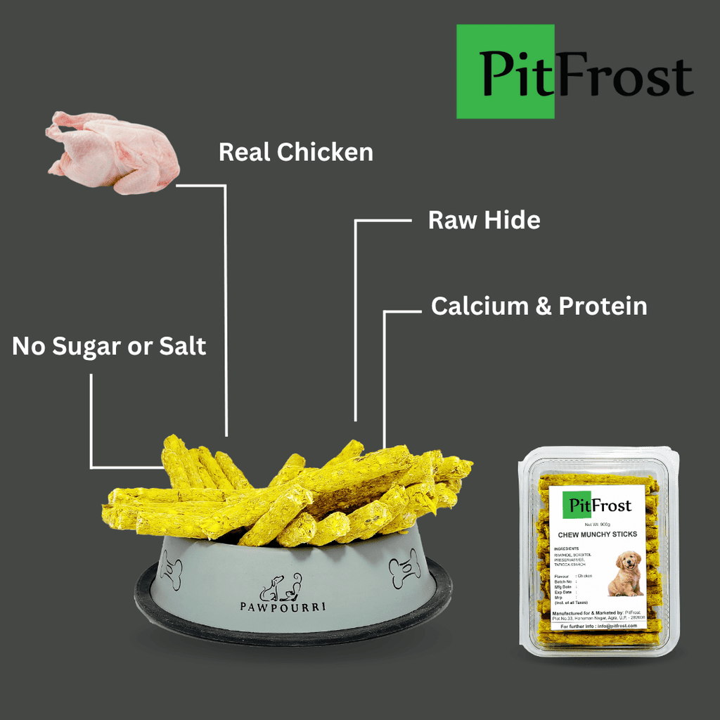 PitFrost Chew Munchy Sticks Chicken