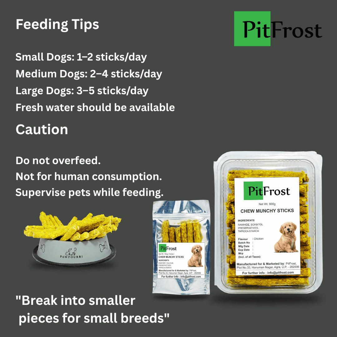 PitFrost Chew Munchy Sticks Chicken