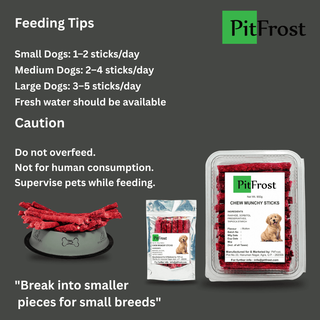 PitFrost Chew Munchy Sticks Mutton