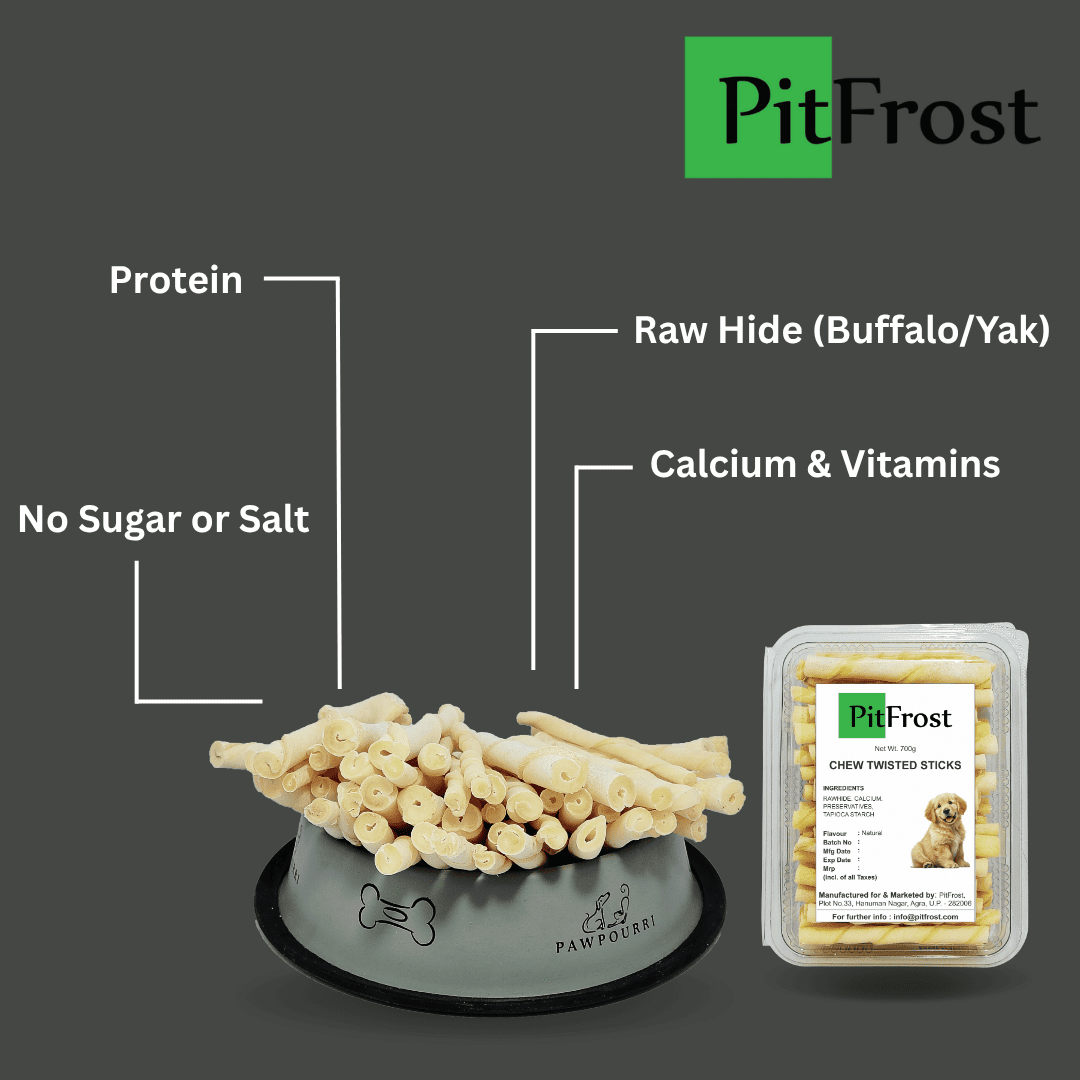 PitFrost Chew Twisted Sticks