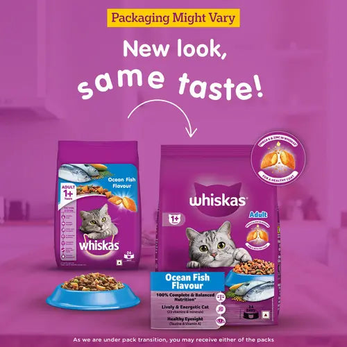 Whiskas Ocean Fish Adult Cat Dry Food