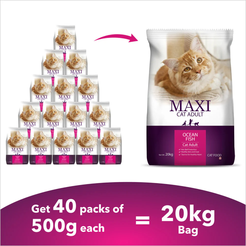 Maxi Adult Ocean Fish Cat Dry Food