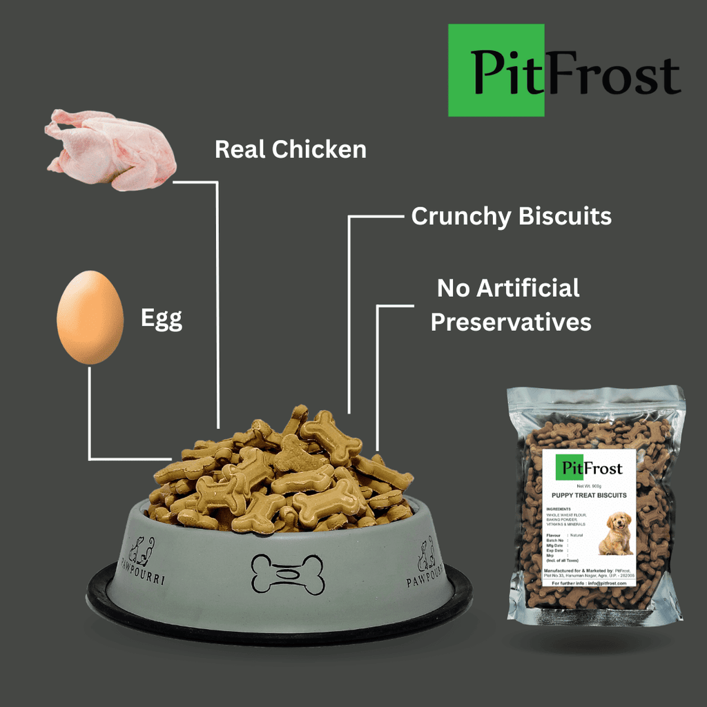 PitFrost Puppy Treat Biscuits
