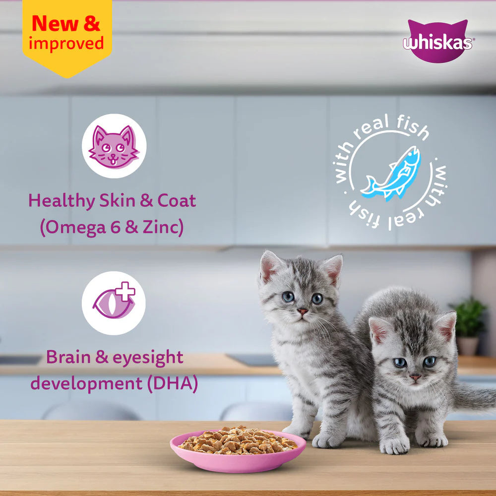 Whiskas Tuna in Jelly Kitten Wet Food