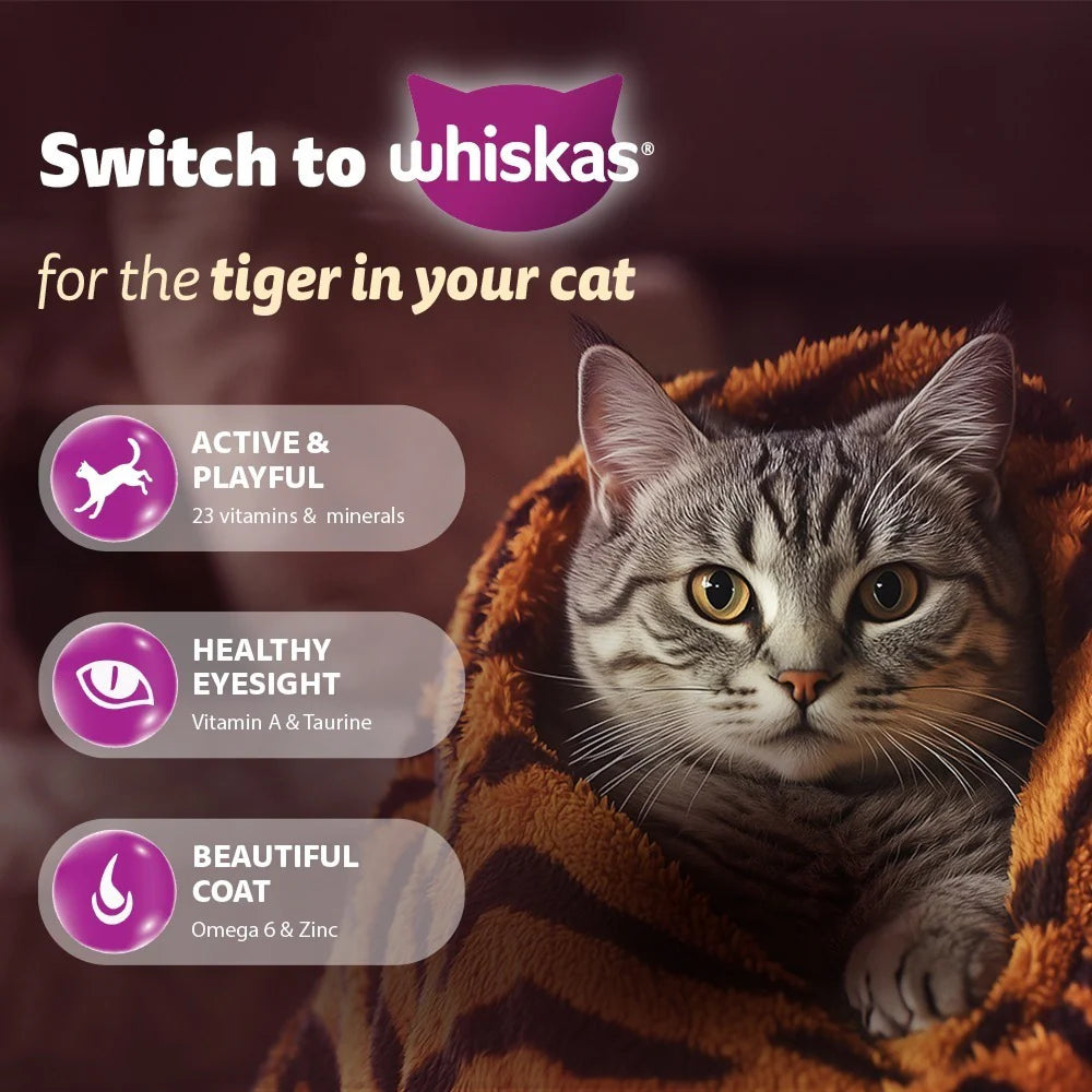 Whiskas Ocean Fish Adult Cat Dry Food