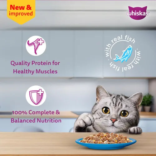 Whiskas Tuna in Jelly Adult Cat Wet Food