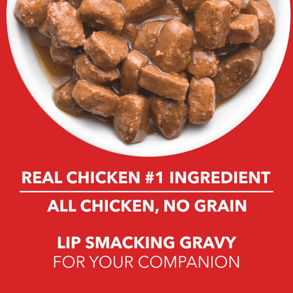Drools Real Chicken & Chicken Liver Chunks in Gravy Adult Dog Wet Food (Agra)