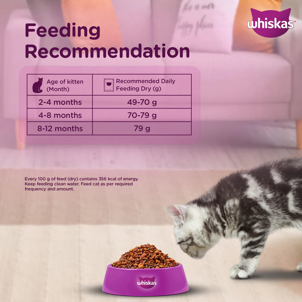 Whiskas Ocean Fish Kitten Dry Food