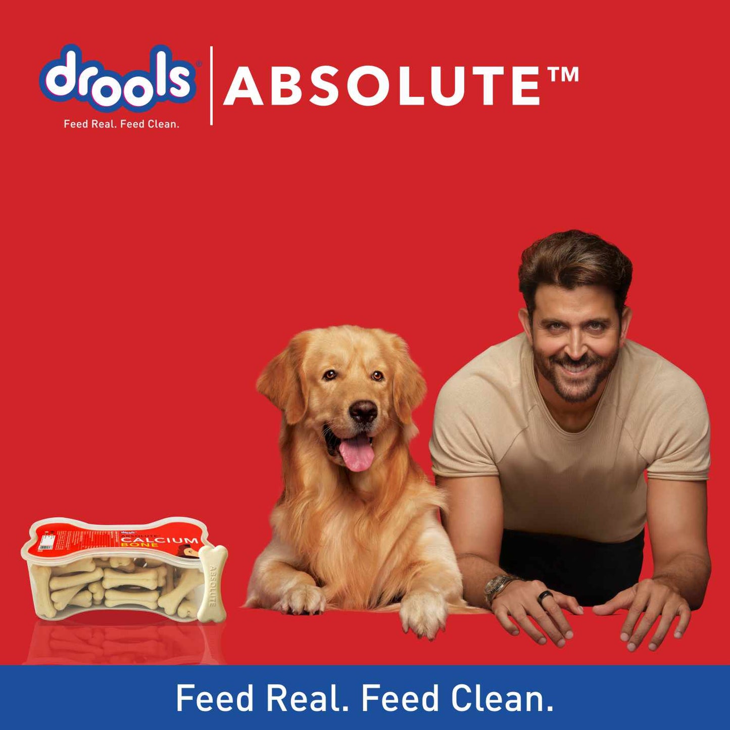 Drools Absolute Calcium Bones Dog treats (Agra)