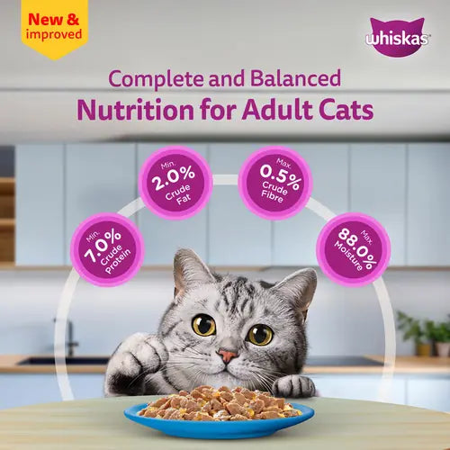 Whiskas Tuna in Jelly Adult Cat Wet Food