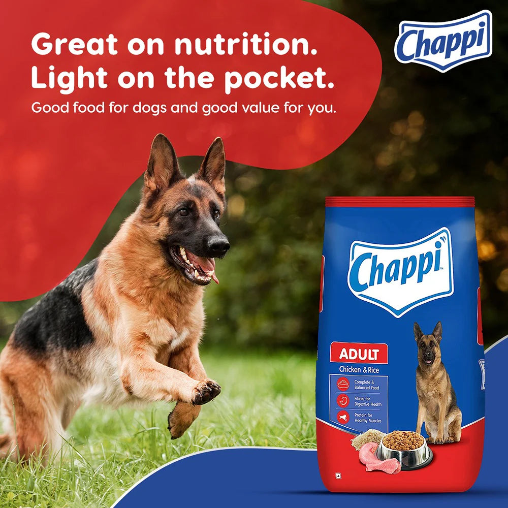 Chappi Chicken & Rice Adult Dog Dry Food
