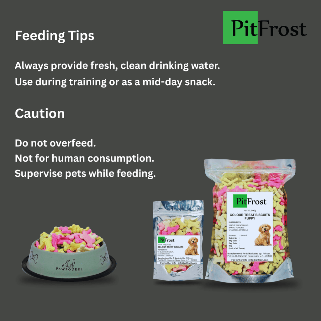 PitFrost Colour Treat Biscuits Puppy