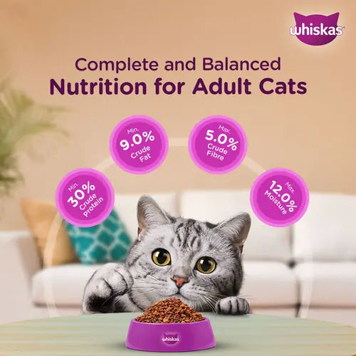 Whiskas Ocean Fish Adult Cat Dry Food