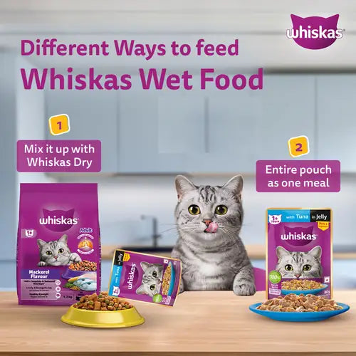 Whiskas Tuna in Jelly Adult Cat Wet Food