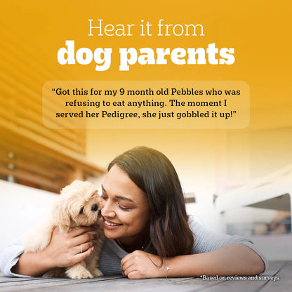 Pedigree Chicken and Milk Puppy Dog Dry Food (Agra)