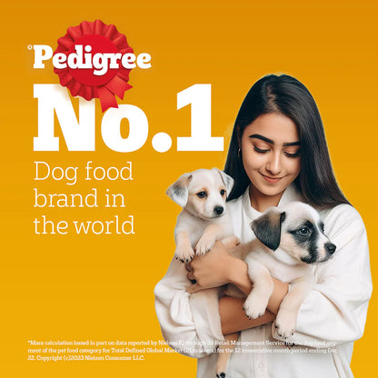 Pedigree Chicken and Milk Puppy Dog Dry Food (Agra)