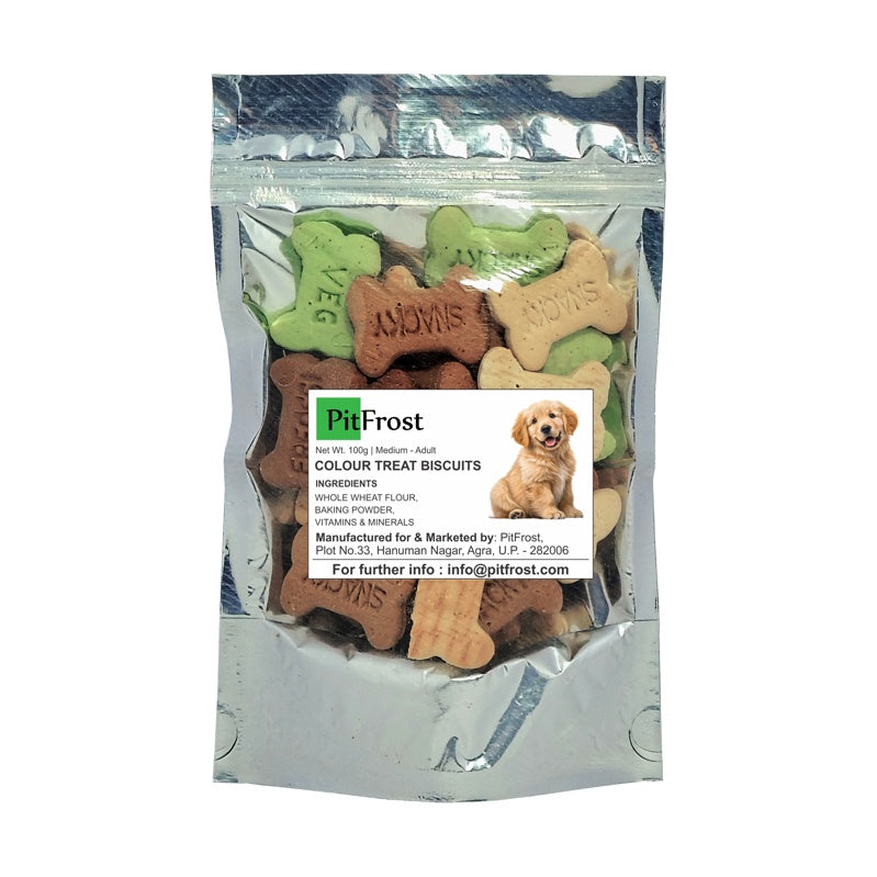 PitFrost Colour Treat Biscuits Medium Adult