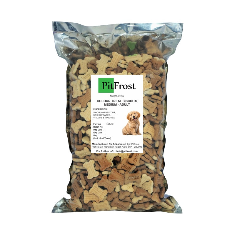 PitFrost Colour Treat Biscuits Medium Adult
