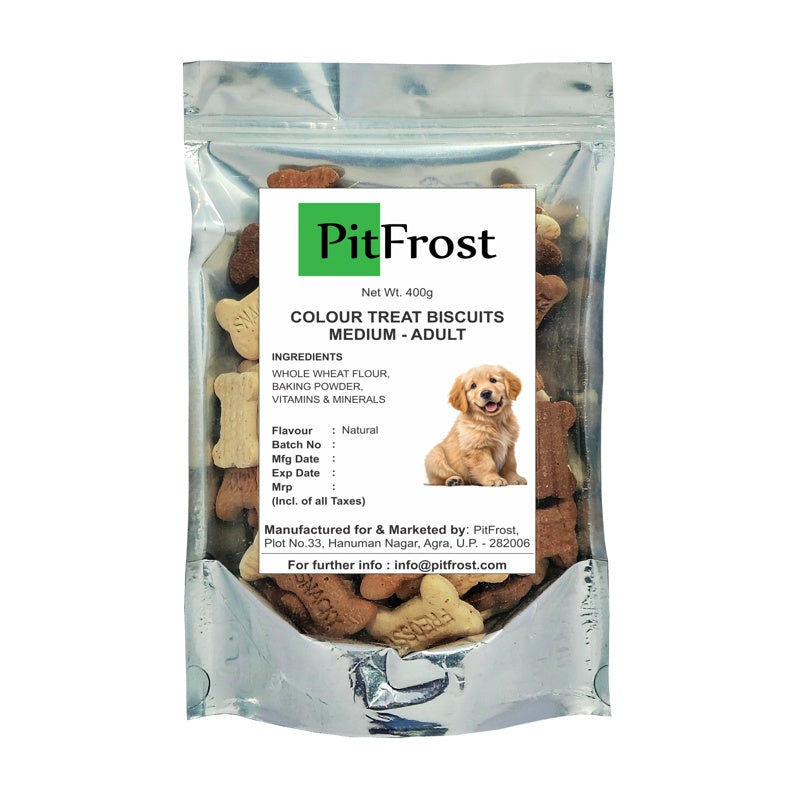 PitFrost Colour Treat Biscuits Medium Adult