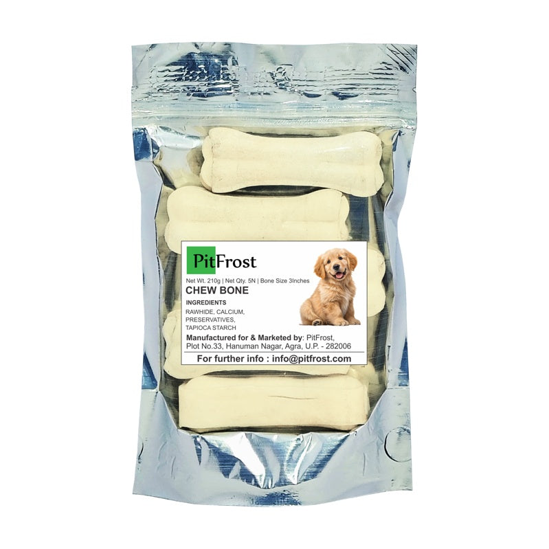 PitFrost Inch Dog Chew Bone – Healthy Treat for Small Dogs