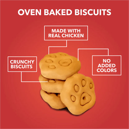 Drools Chicken and Egg Biscuit Dog Treats (Agra)