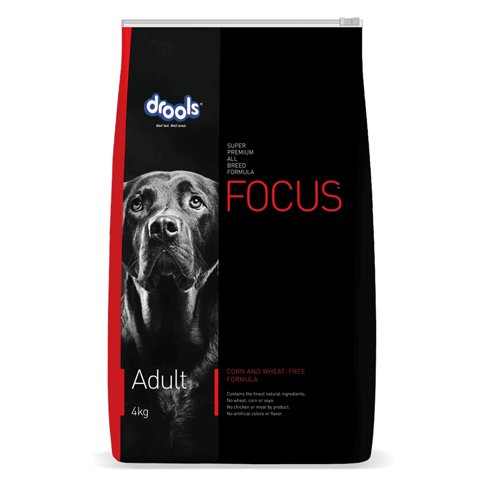 Drools Focus Adult Dog Food – Super Premium, Corn & Wheat Free