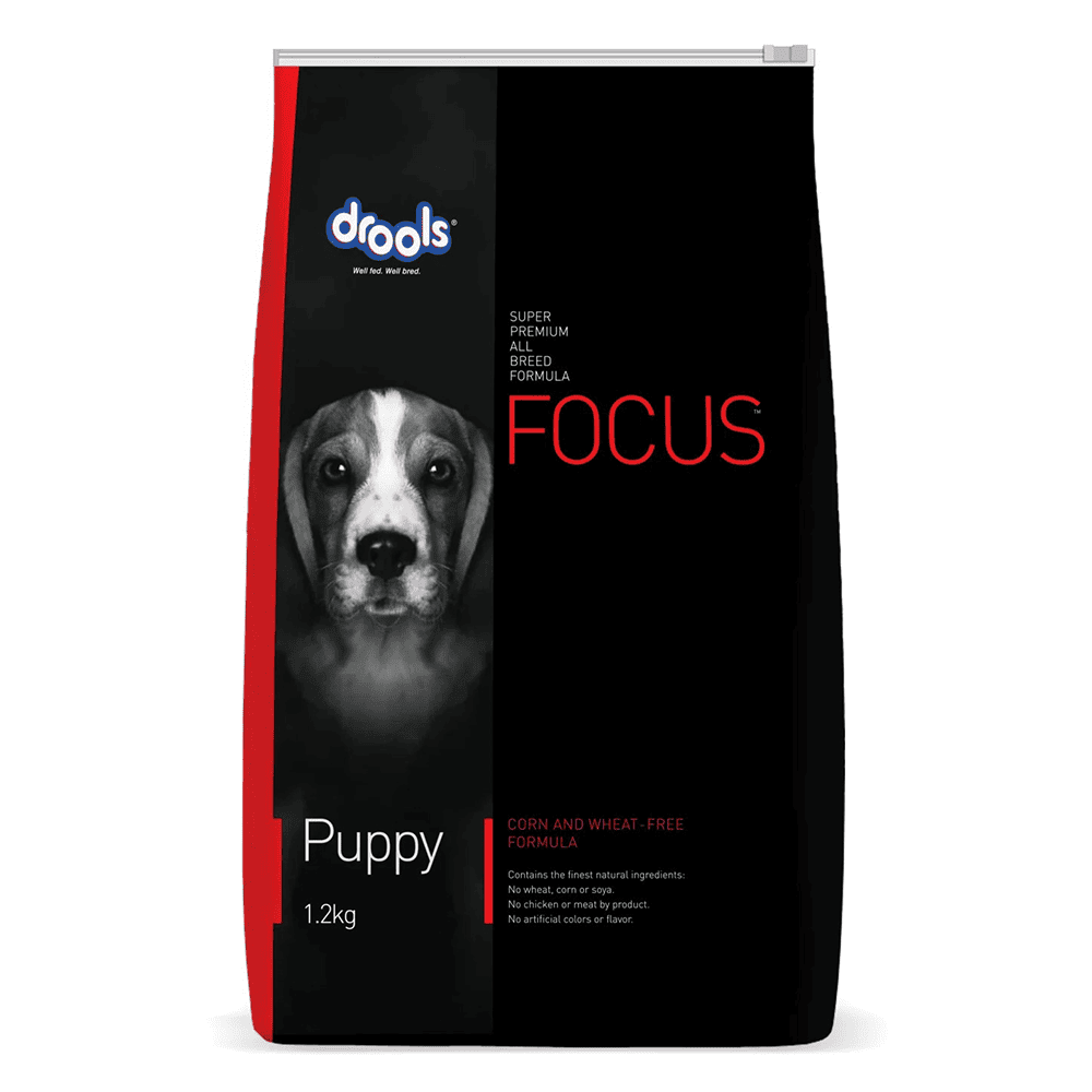 Drools Focus Puppy Dog Food – Super Premium, Corn & Wheat Free