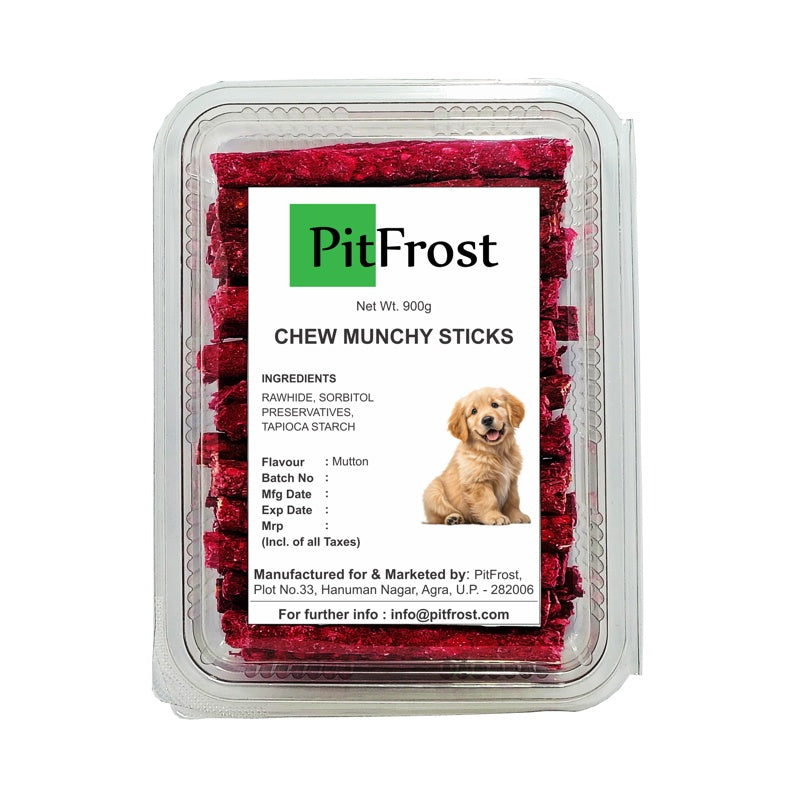 PitFrost Chew Munchy Sticks Mutton