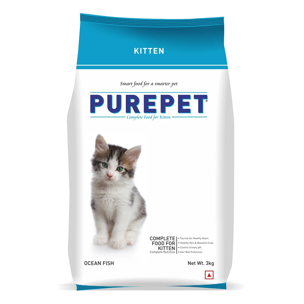 Purepet Ocean Fish Kitten Dry Food
