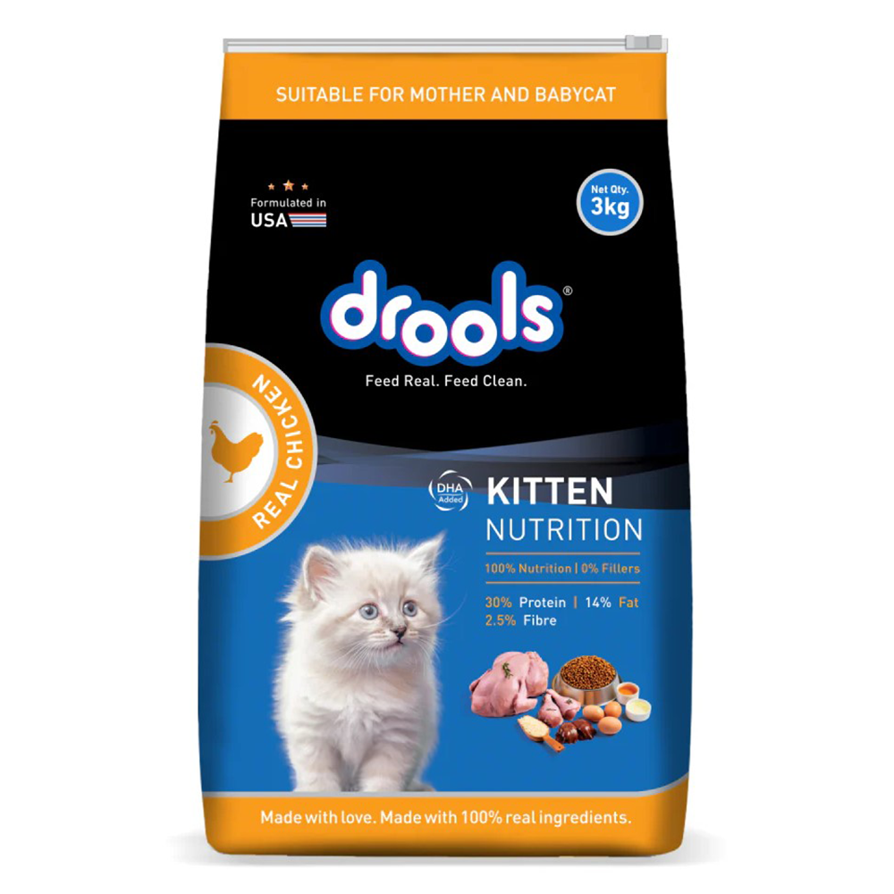 Drools Real Chicken Kitten Dry Food