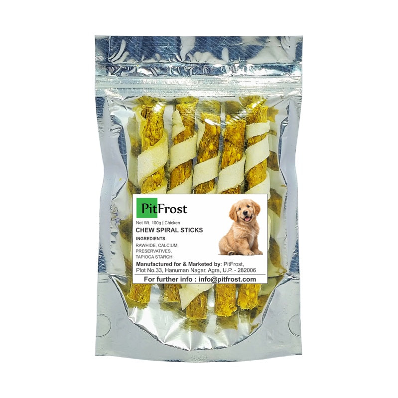 PitFrost Chew Spiral Sticks Chicken