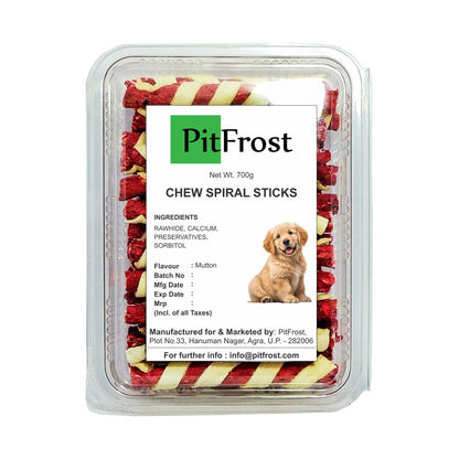 PitFrost Chew Spiral Sticks Mutton