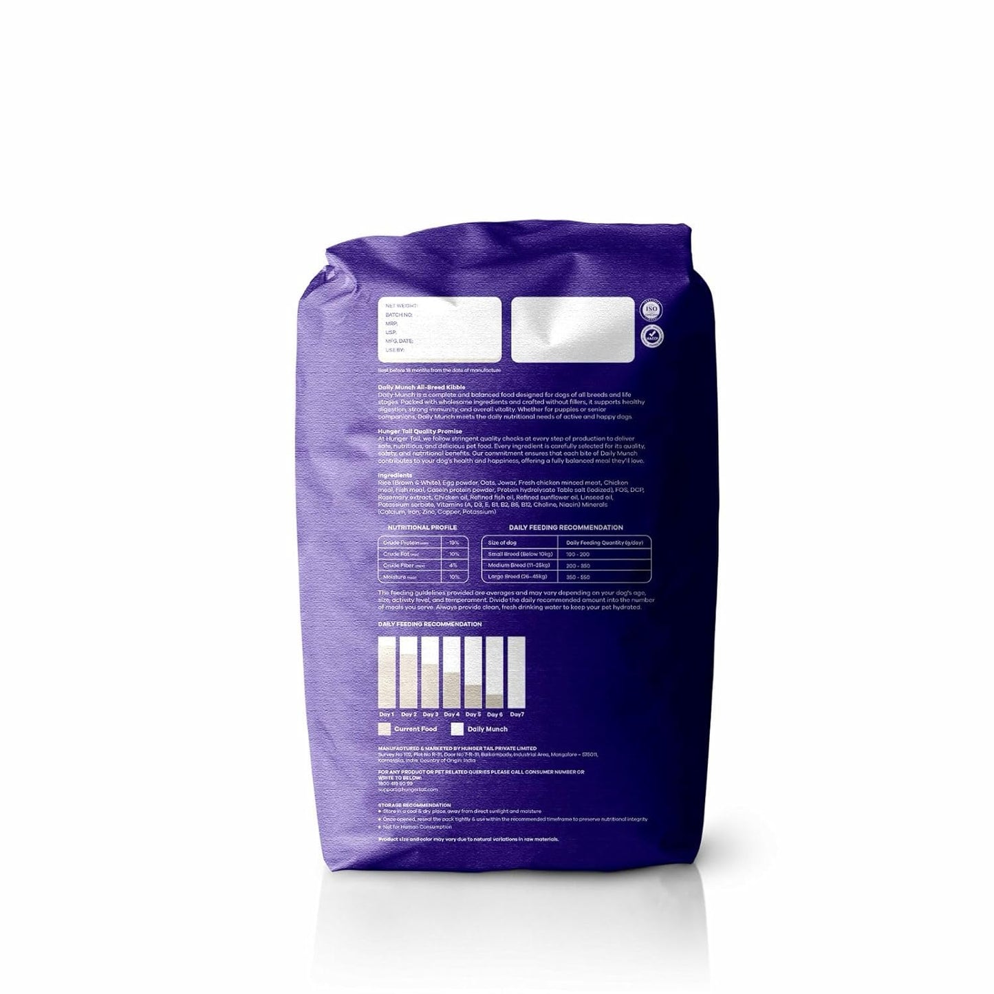 Daily Munch 20kg – Complete Nutrition for All Breeds & Life Stages (Agra)