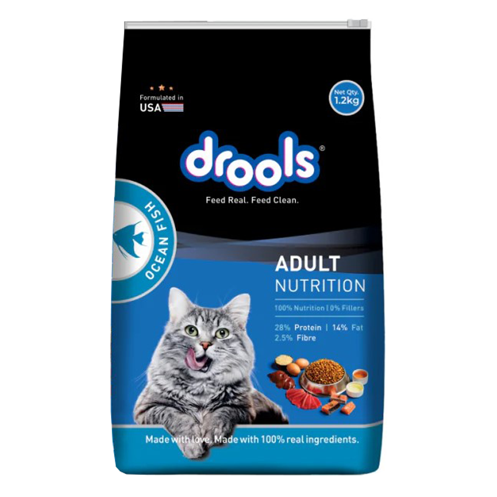Drools Ocean Fish Adult Cat Dry Food