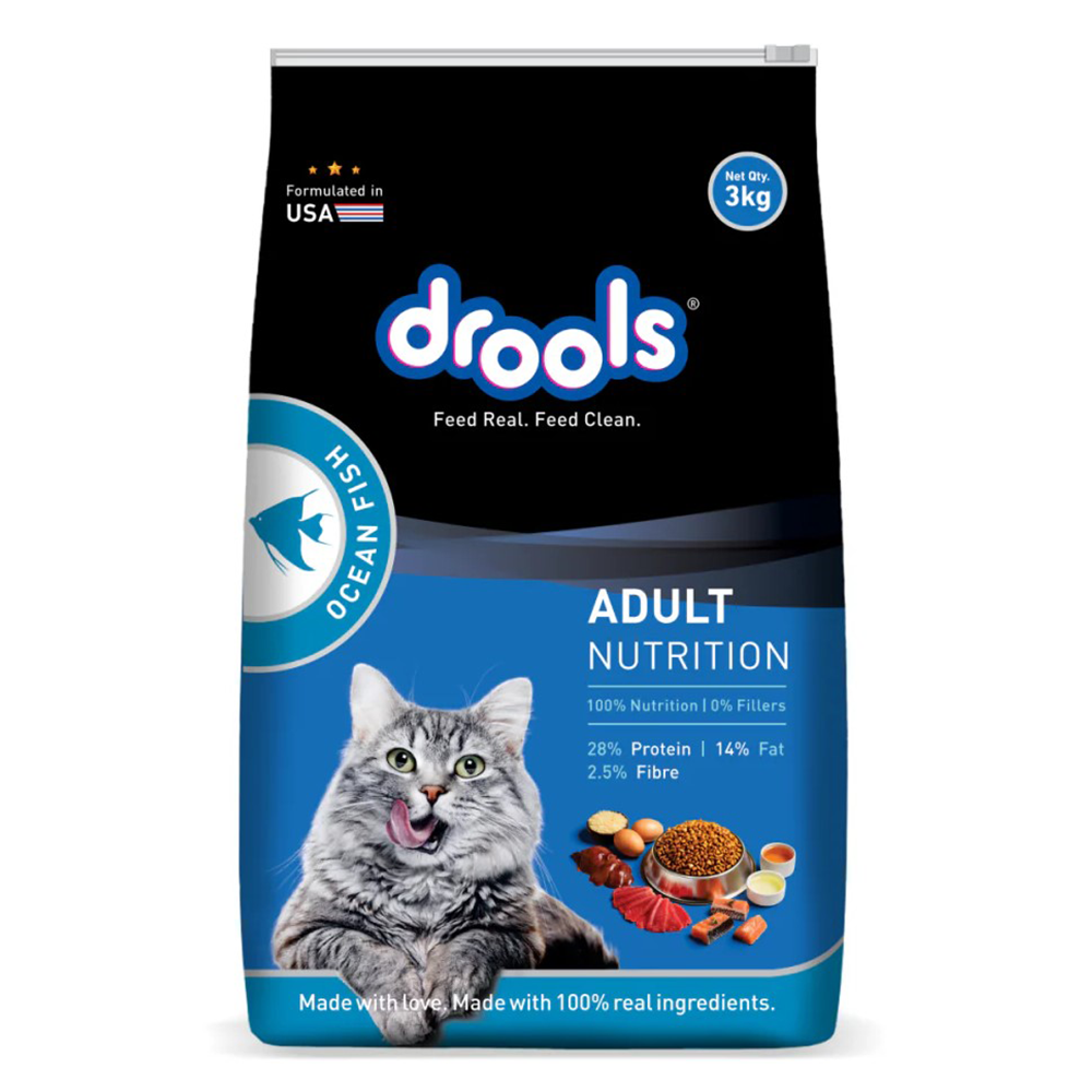 Drools Ocean Fish Adult Cat Dry Food