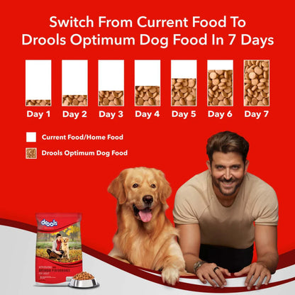 Drools Optimum Perfromance Adult Dog Dry Food (Agra)