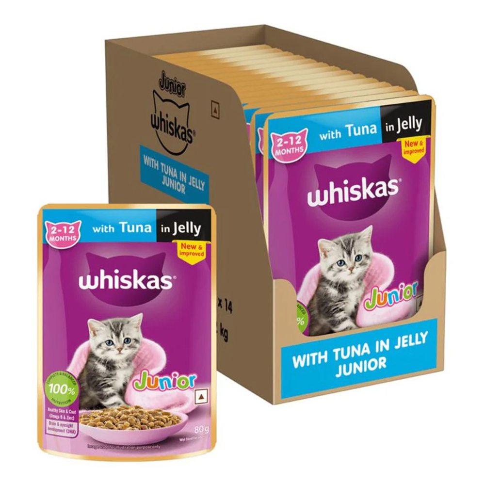 Whiskas Tuna in Jelly Kitten Wet Food