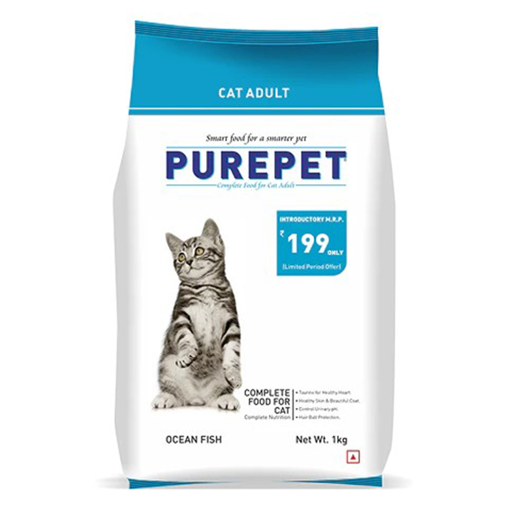 Purepet Ocean Fish Adult Cat Dry Food