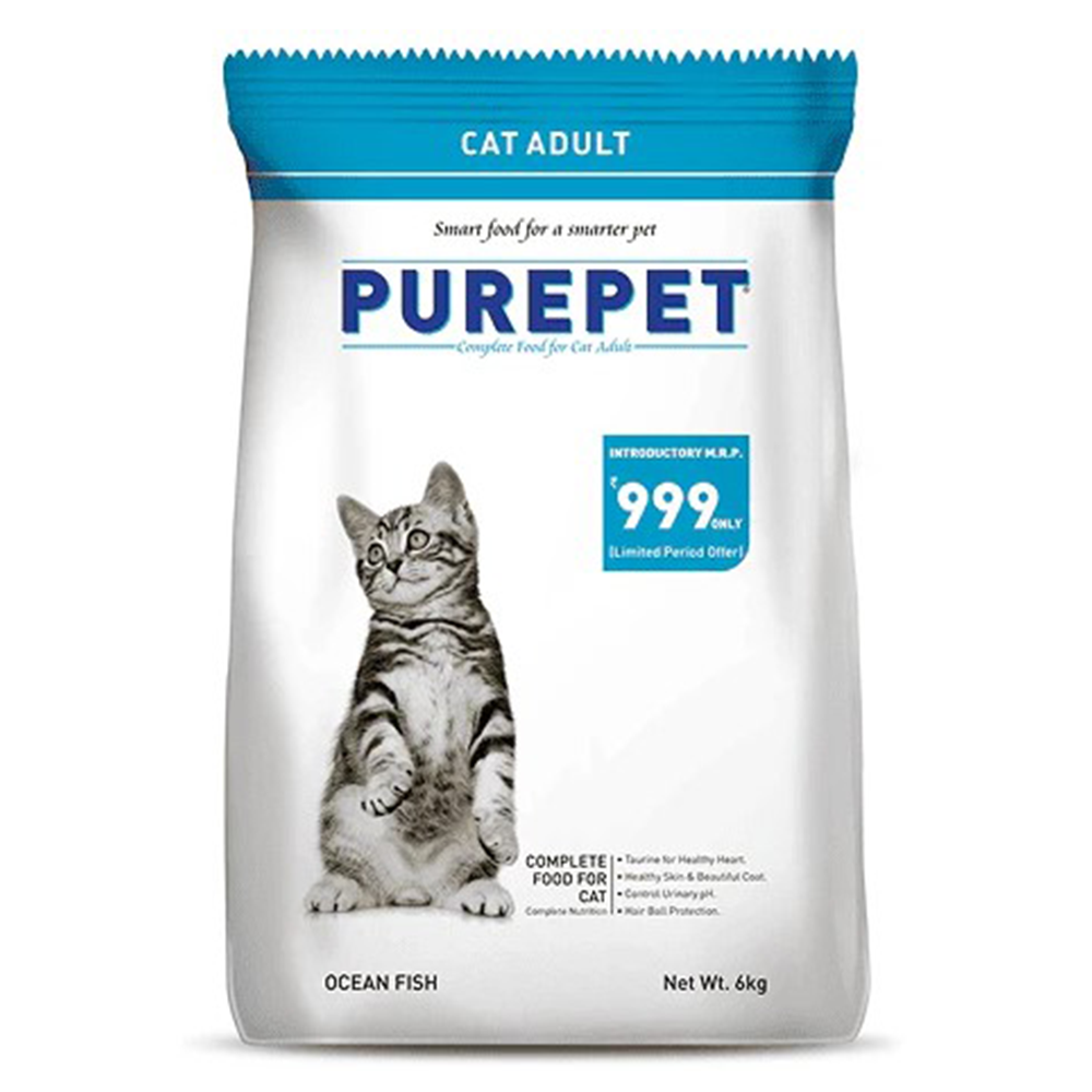 Purepet Ocean Fish Adult Cat Dry Food